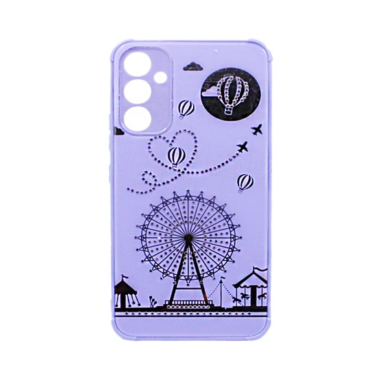 Capa Duro Designer para Samsung Galaxy A34 5G Roxo